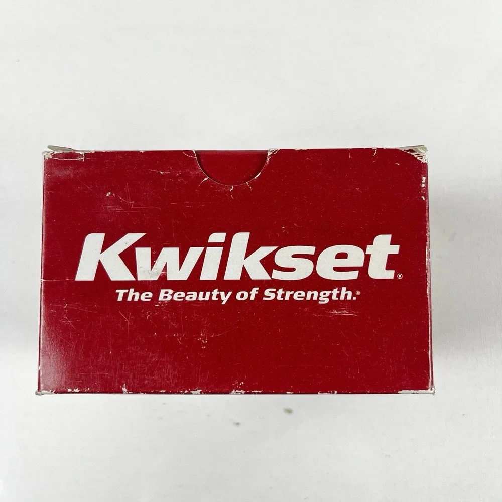 Kwikset 780 26D Deadbolt Single Cylinder Satin Chrome Smart Key NOS Year 2009